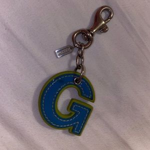 “G” coach keychain